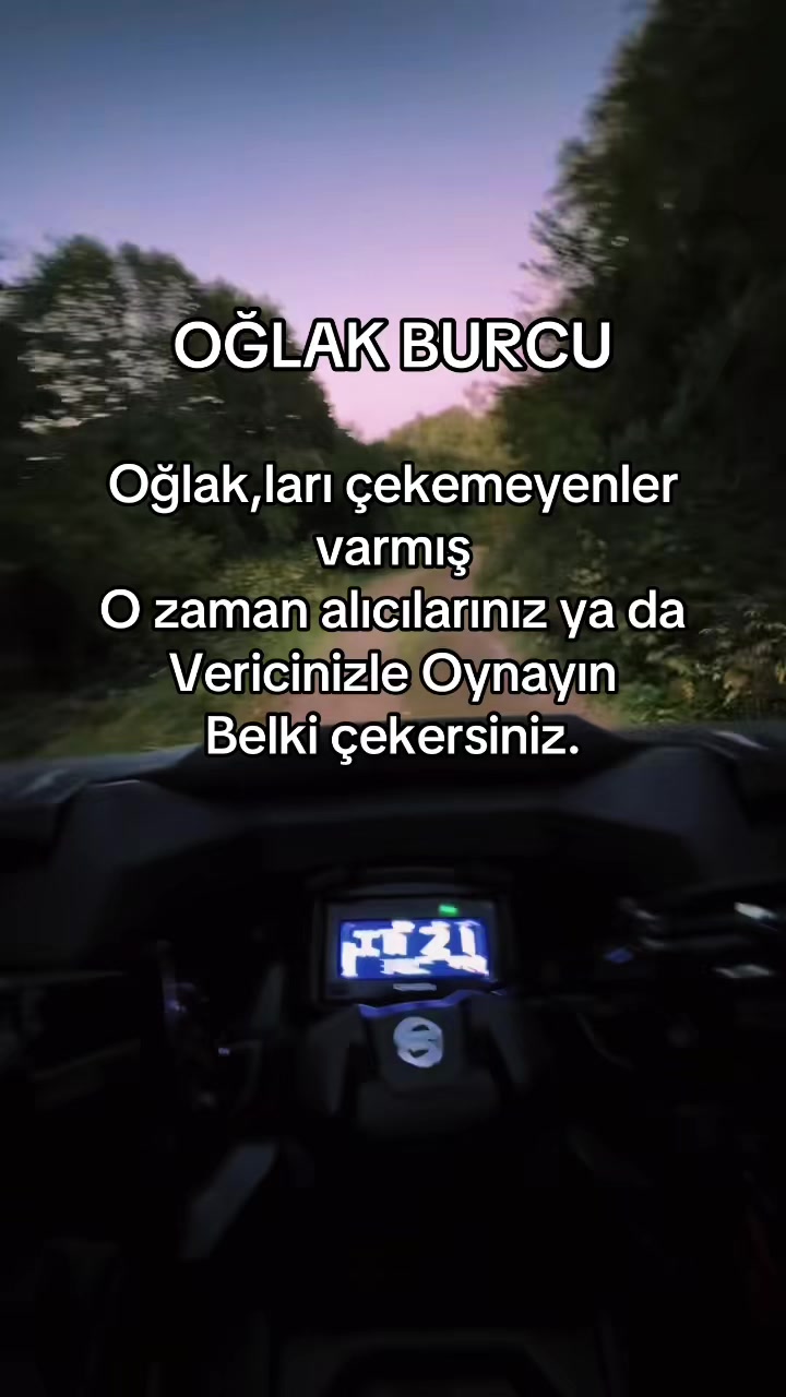 @♑️♑️OĞLAK/OLMAK♑️♑️