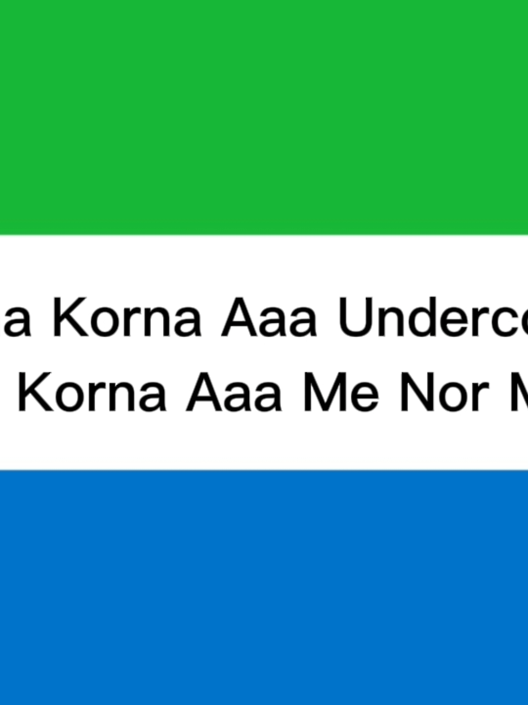 @Sierra Leone Lyrics HQ