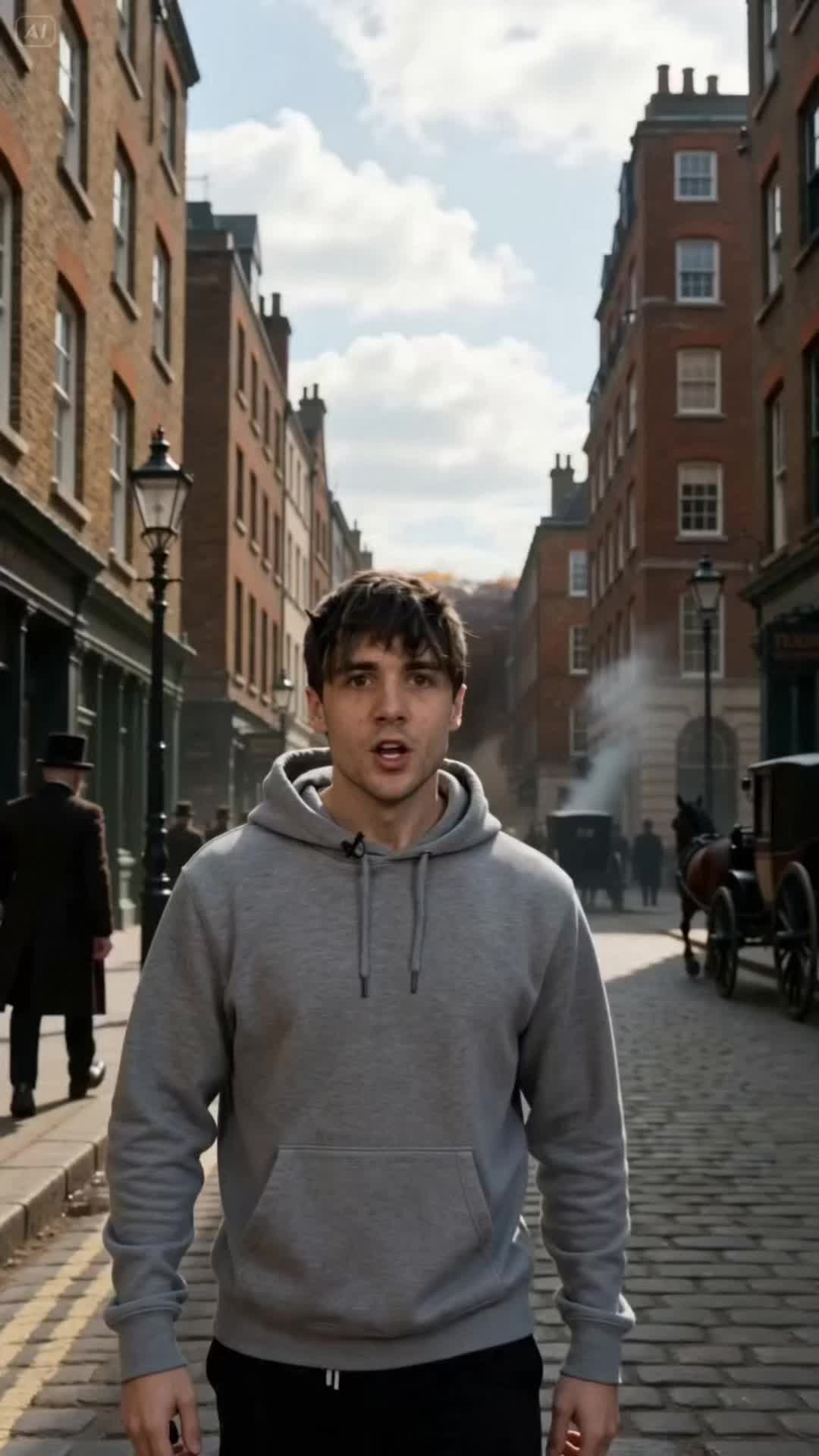 @Orange Hoodie