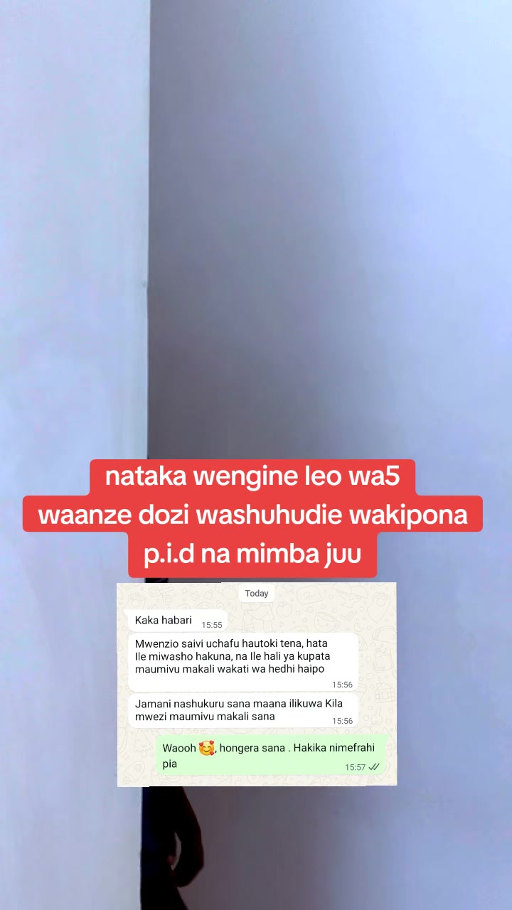 @AFYA KWANZA O1,