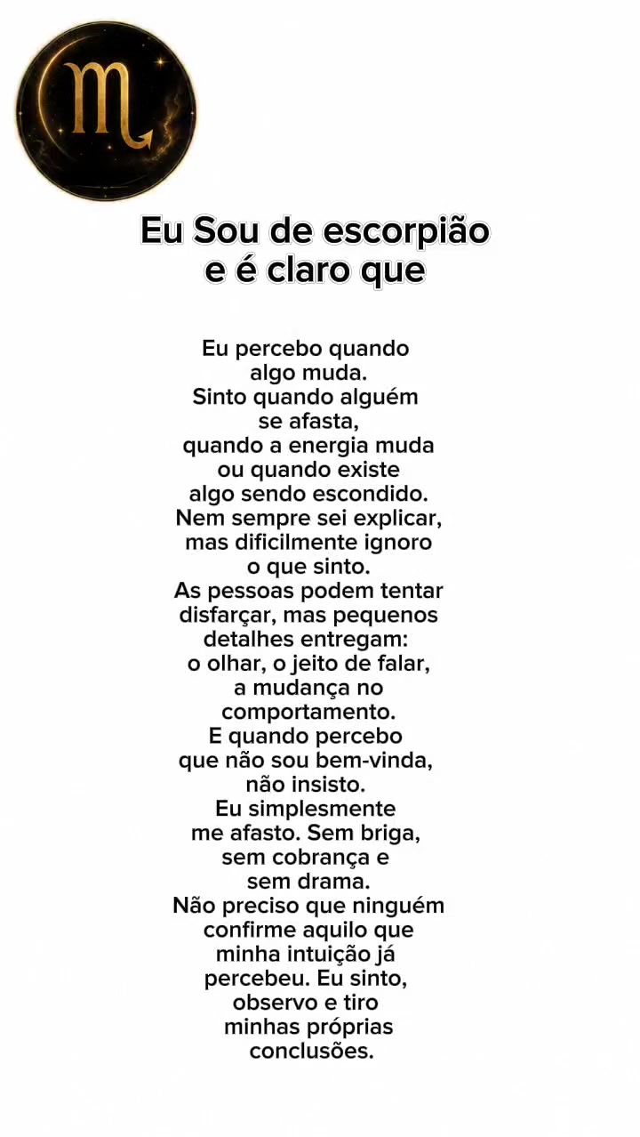 @O signo de ESCORPI&Atilde;O