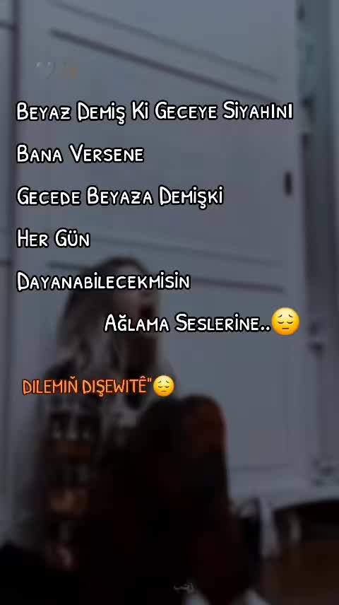 @DILEMİŇ DIŞEWITÊ"😔