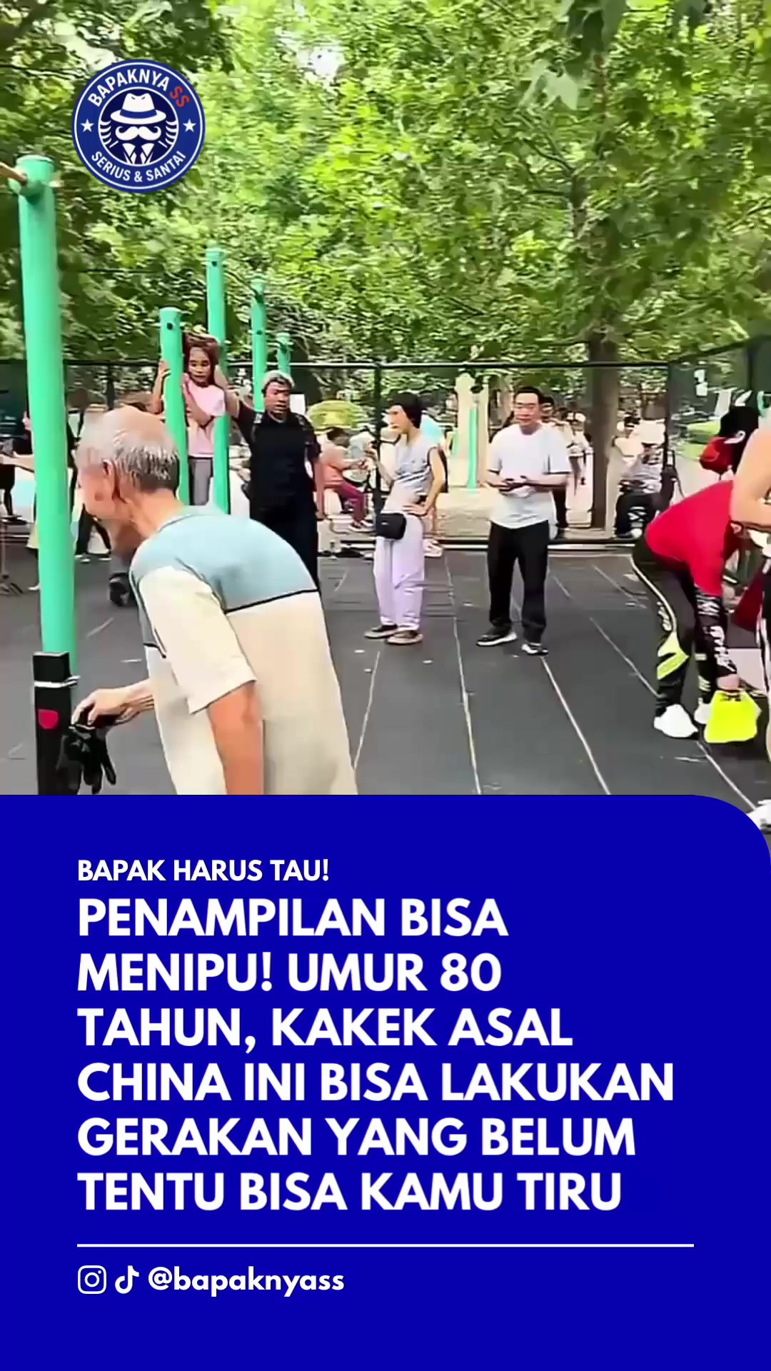 @Bapaknya Serius dan seru