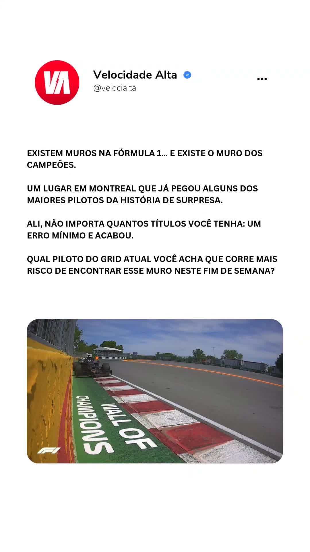 @Velocidade Alta
