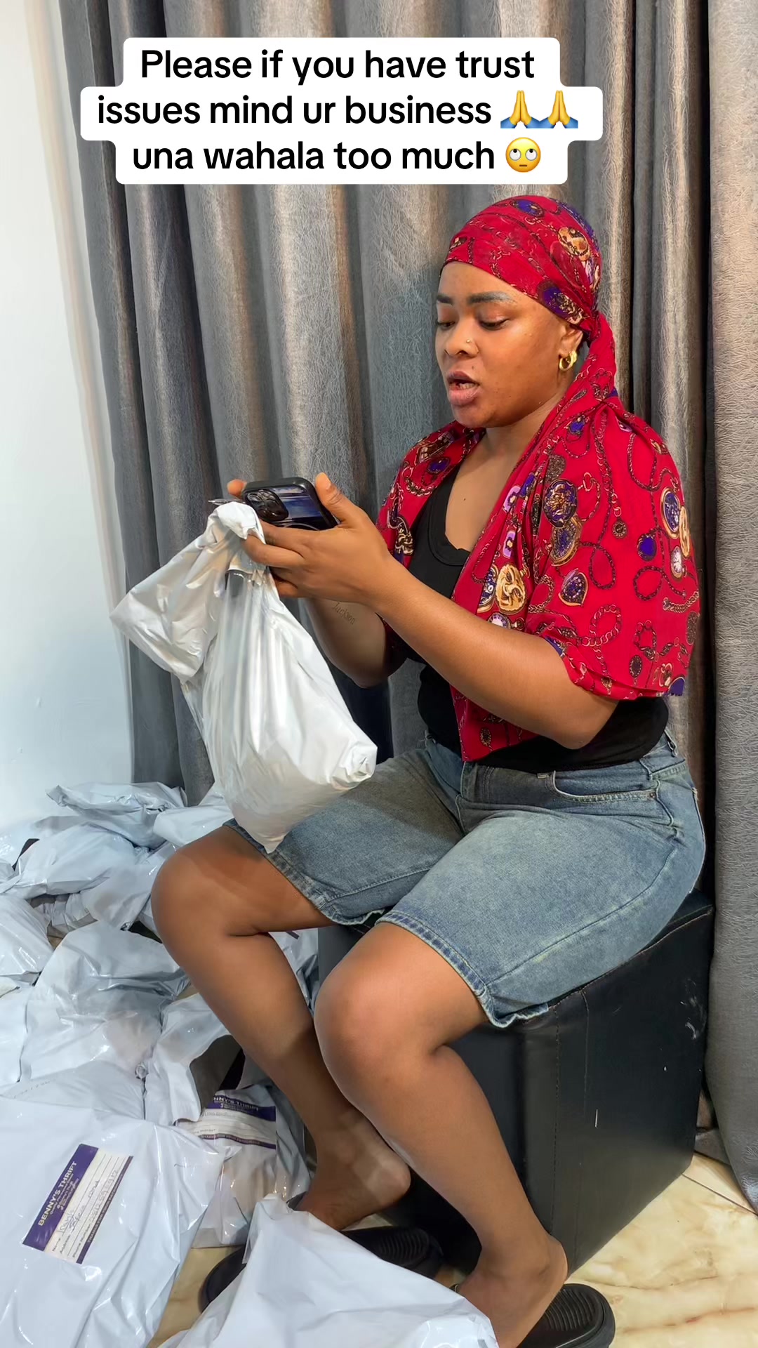 @Thrift vendor in benin city