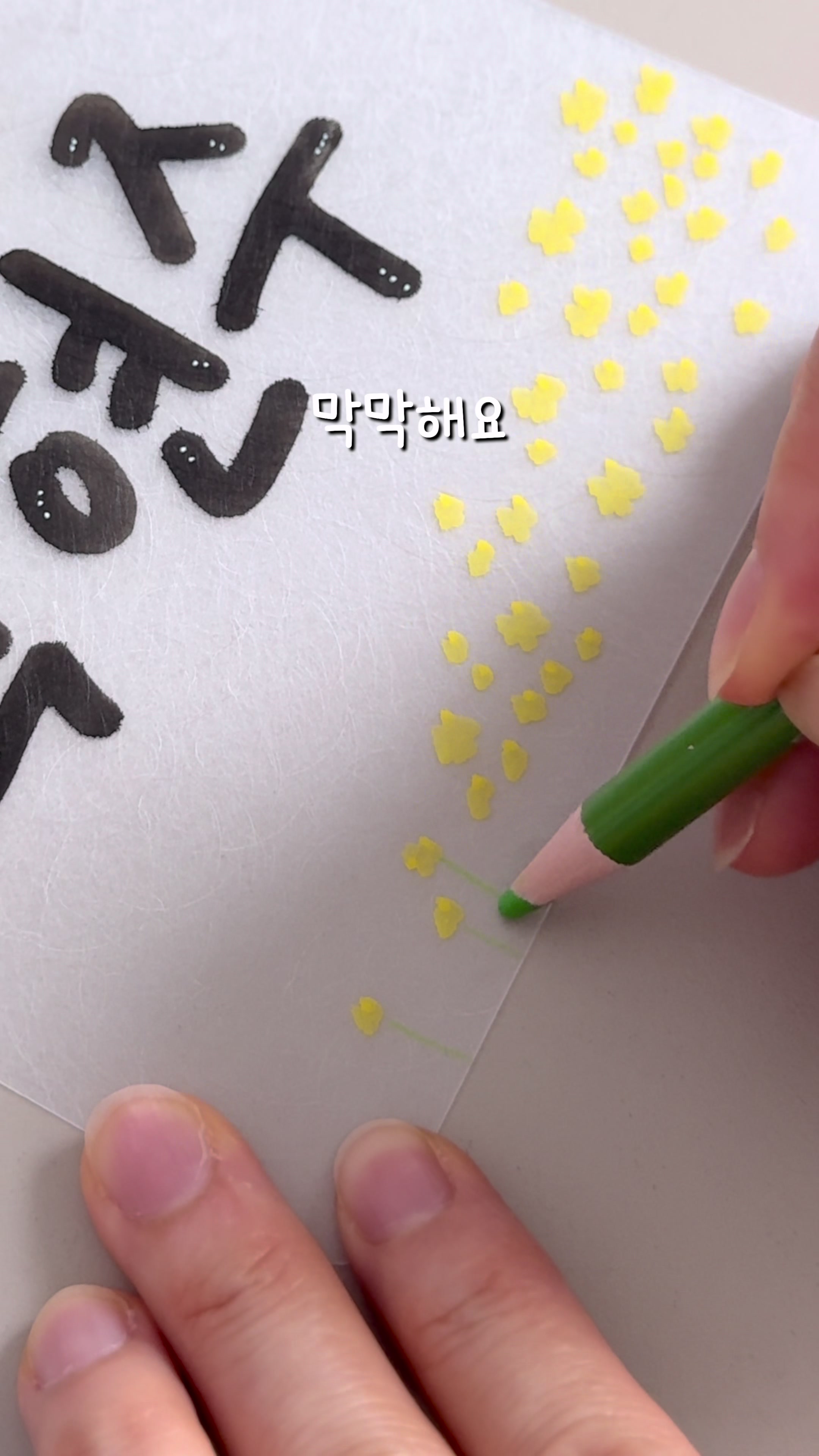 @이느낌 작가ㅣ이느낌 꽃과캘리