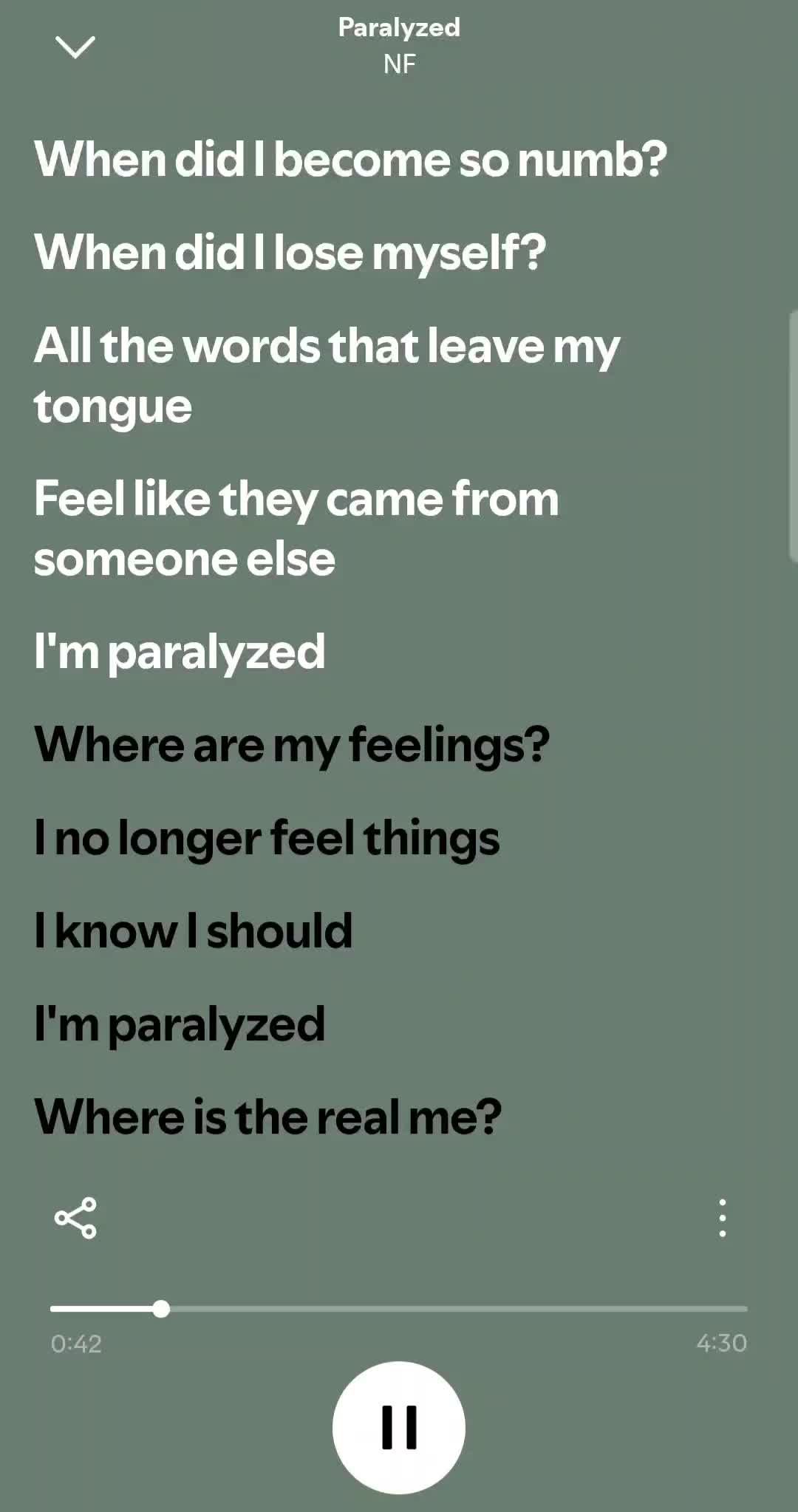 @NF Song Lyrics