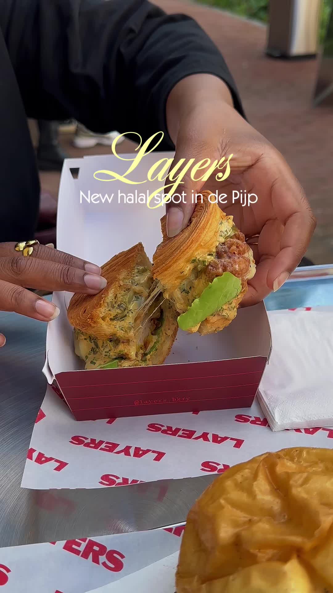 @Enjoy the first bite