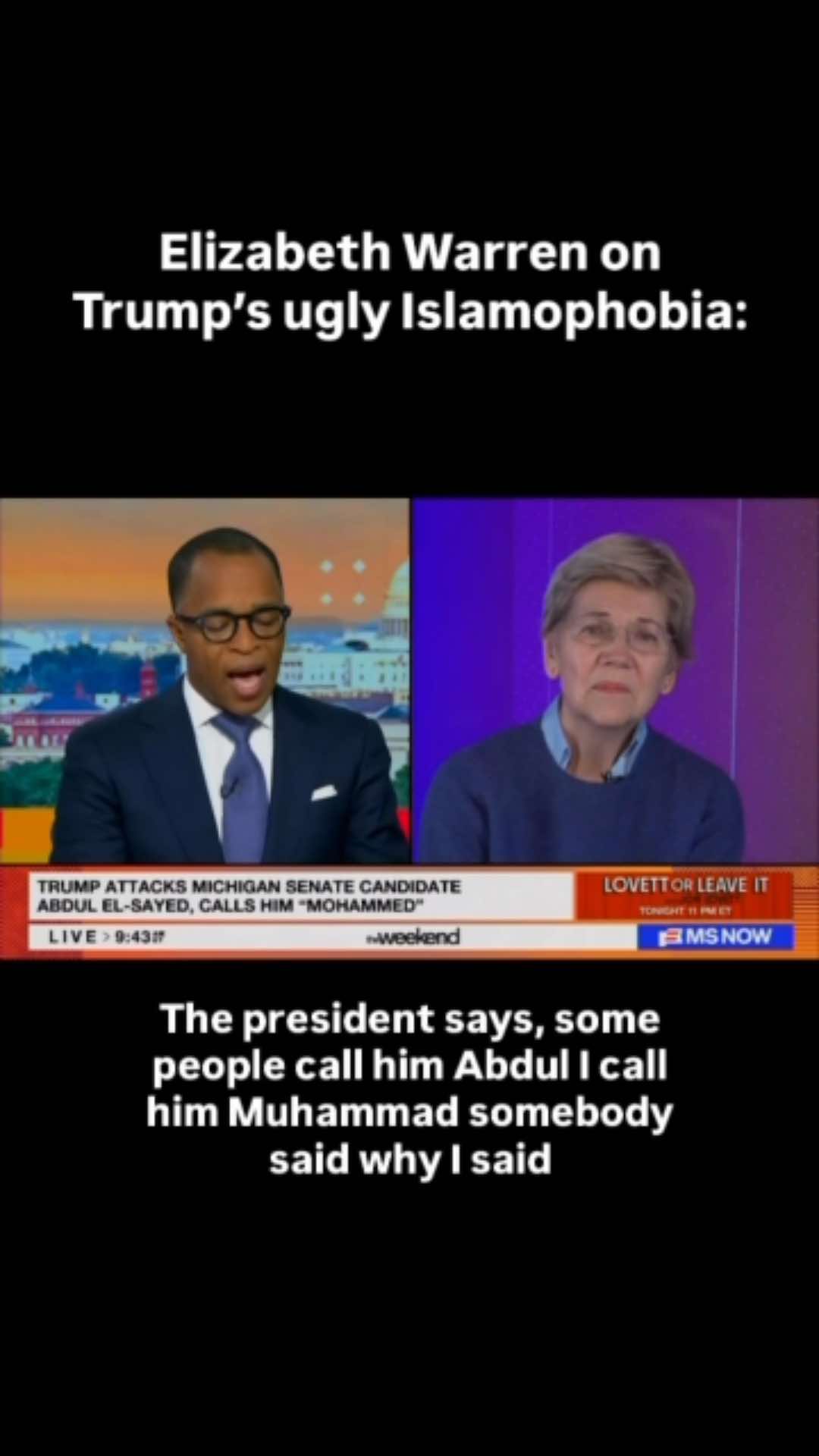 @Elizabeth Warren