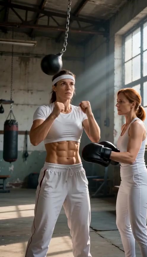 @Female abdominal muscles