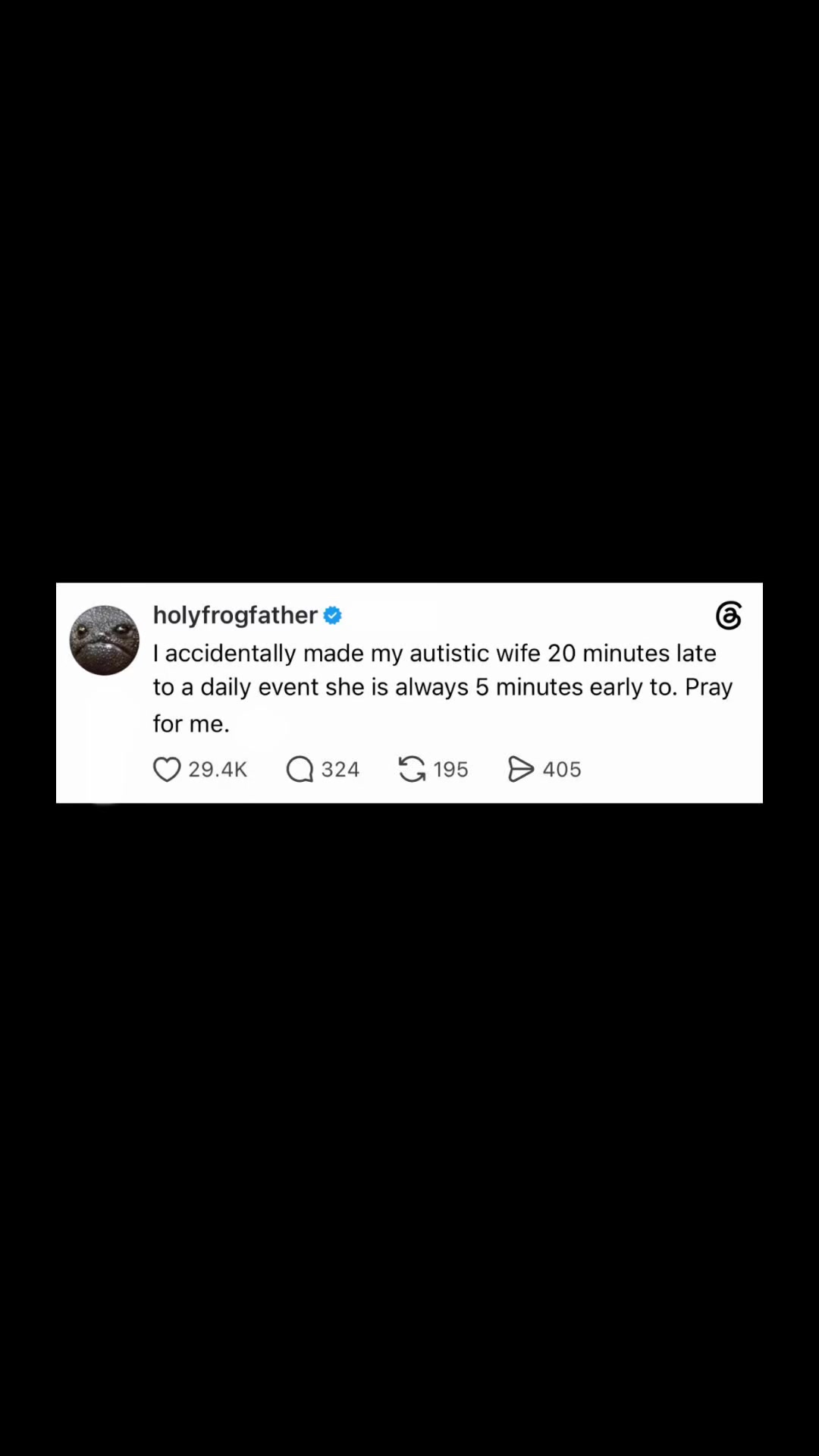 @Holy Frog Father