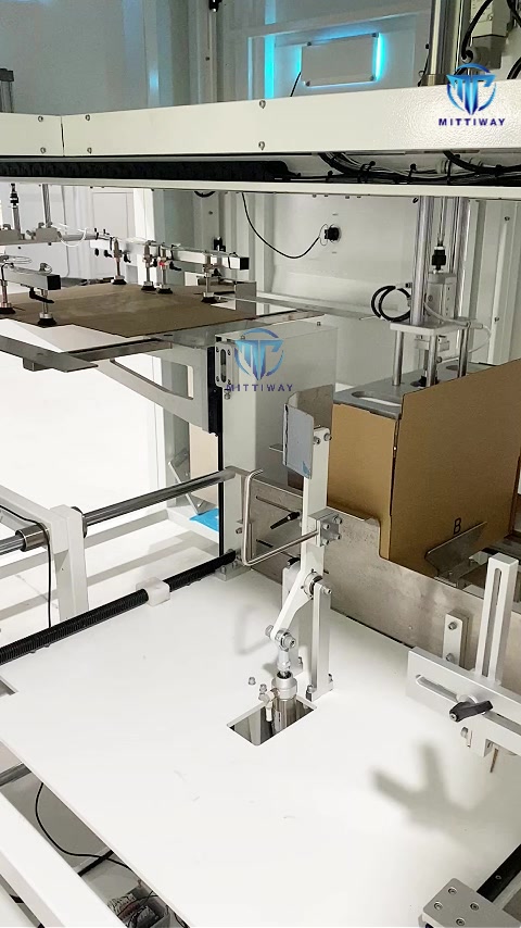 @Hot melt glue tray former