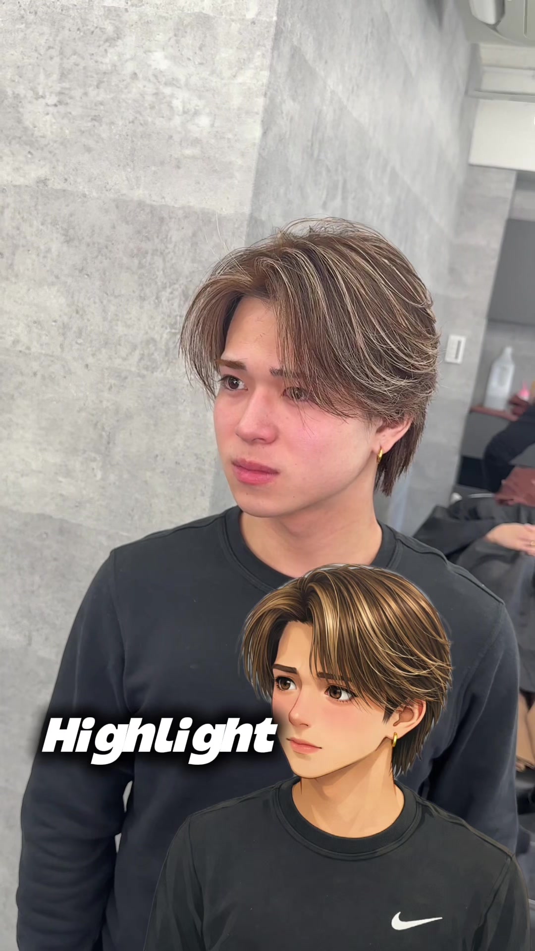 @リクトモテ髪🇺🇸✂︎