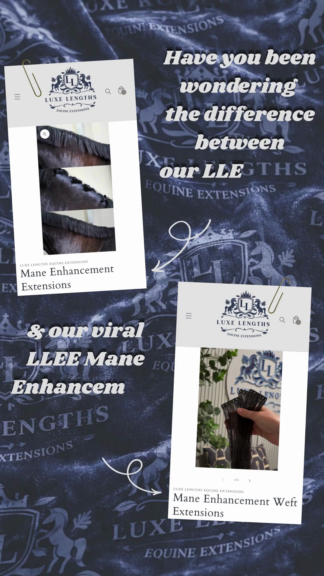 @Luxe Lengths Equine Extensions