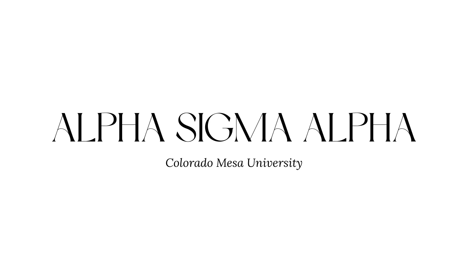 @Alpha Sigma Alpha