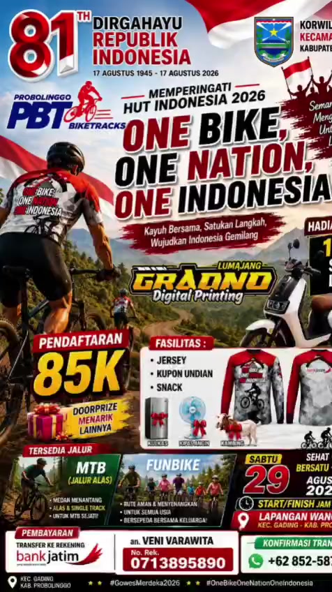 @Probolinggo Bike Track