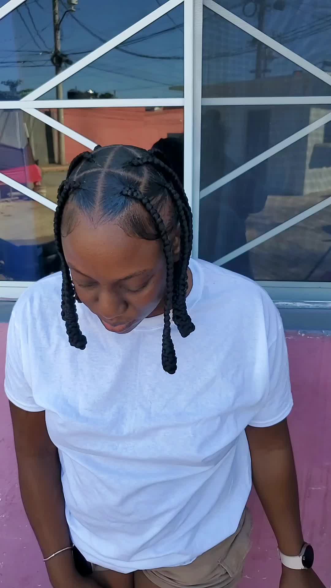 @Nesha's blessed hands🙌💇♀️