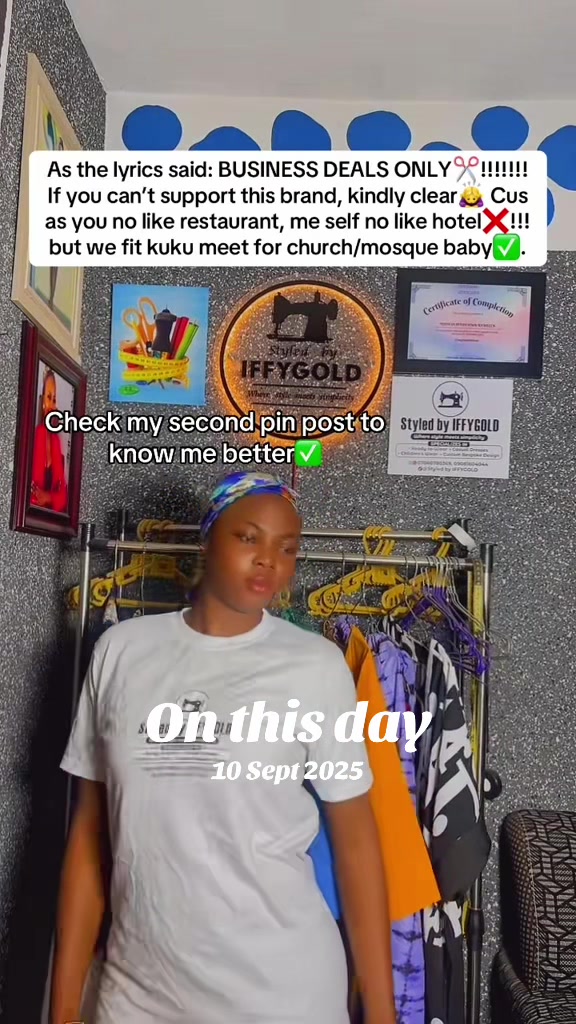 @SBI✂️ Lagos Fashion Designer🧵