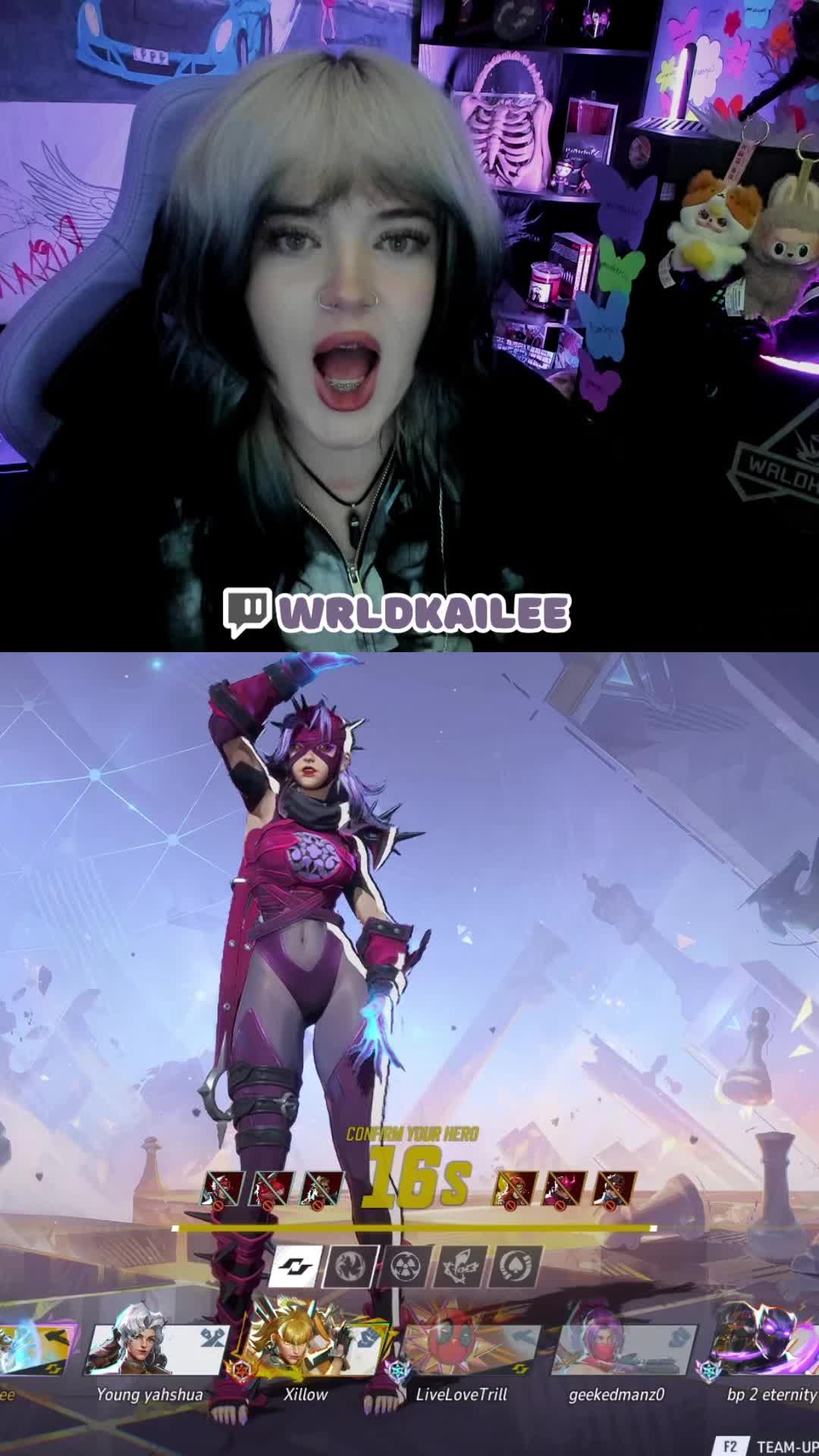 @wrldkailee on twitch‼️