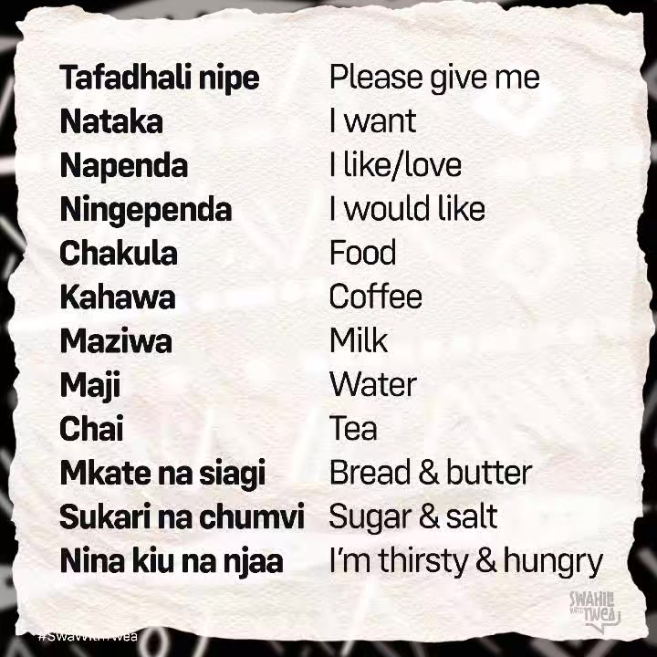 @Swahili With Twea