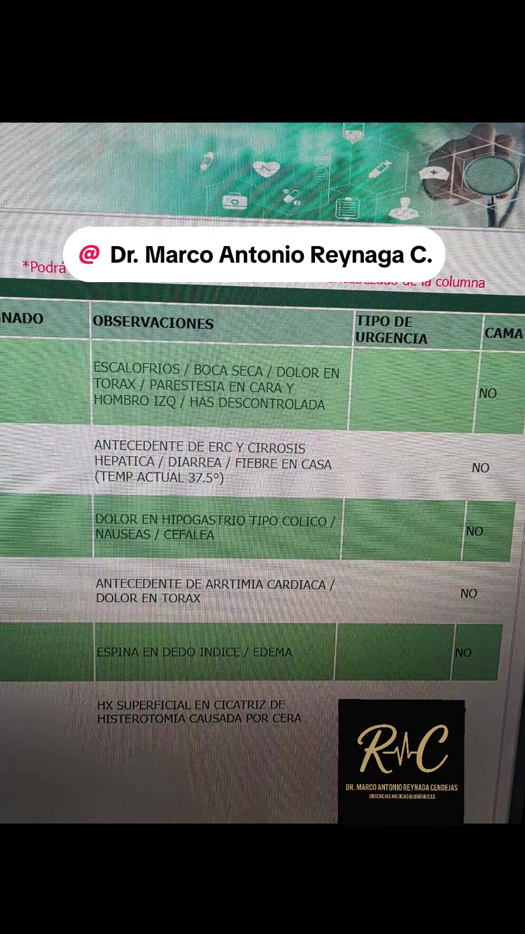 @Dr. Marco Antonio Reynaga C.