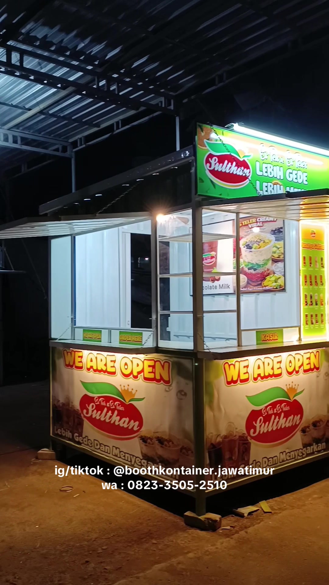 @Booth Container Jawa Timur