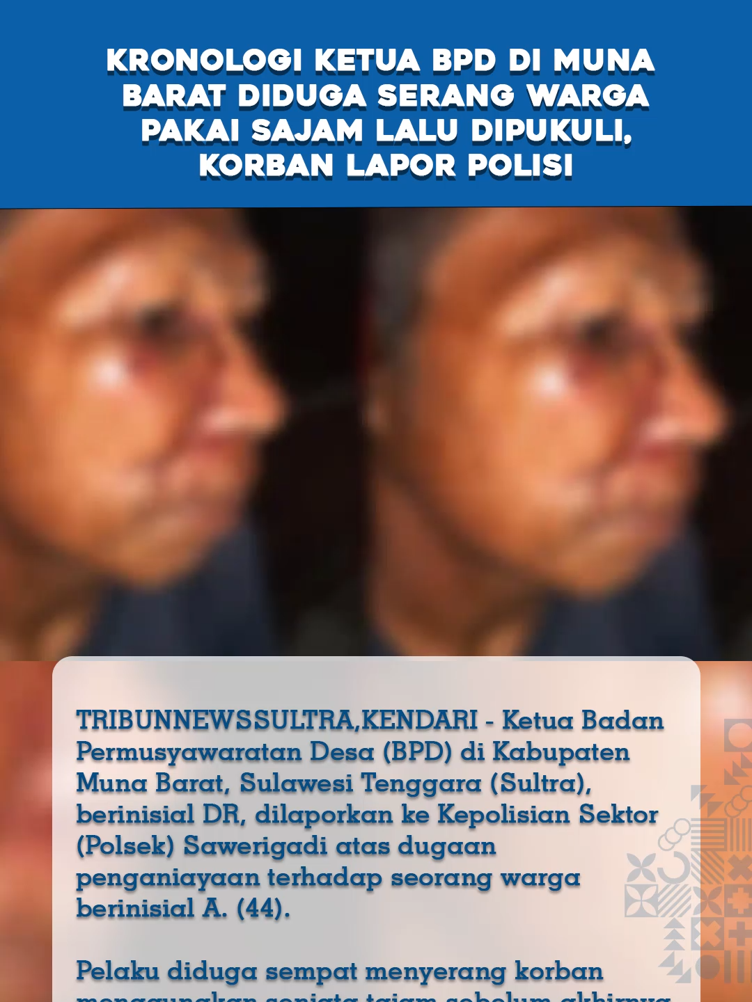 @Tribunnews Sultra Official