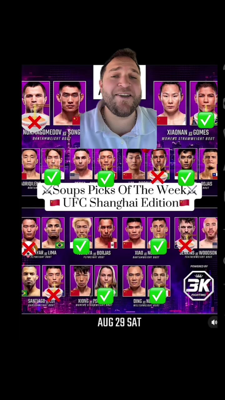 @🍜Soups MMA Preview 🍜