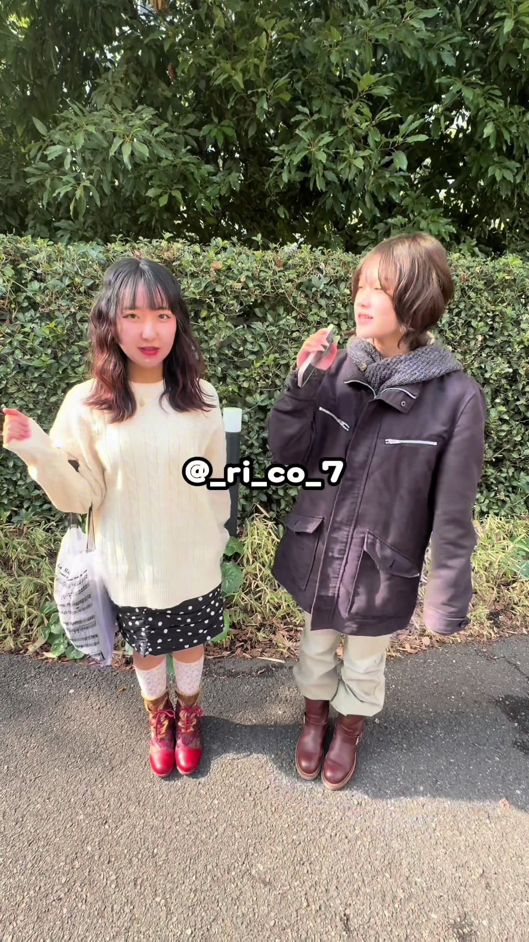 @明治学院大学 ファッションスナップ