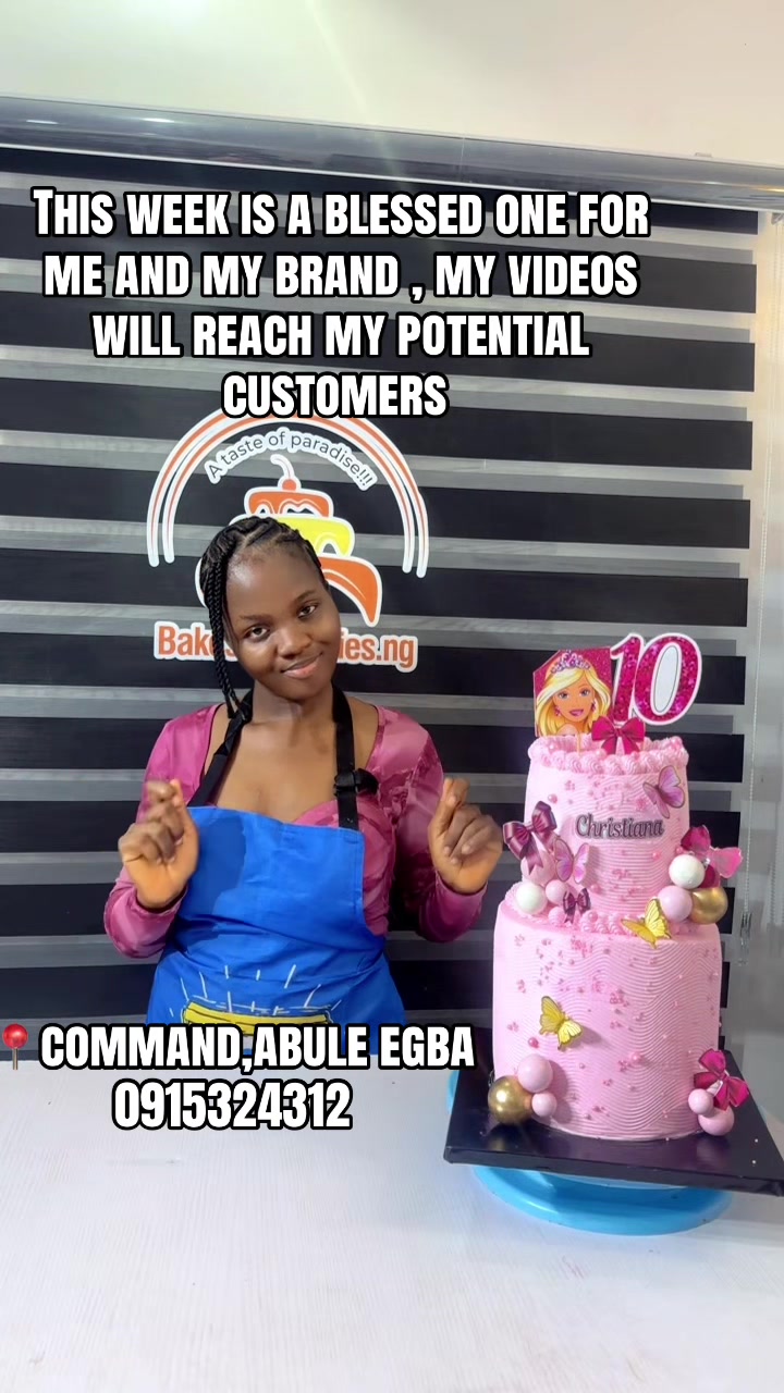 @Baker in command/abule egba 🎂