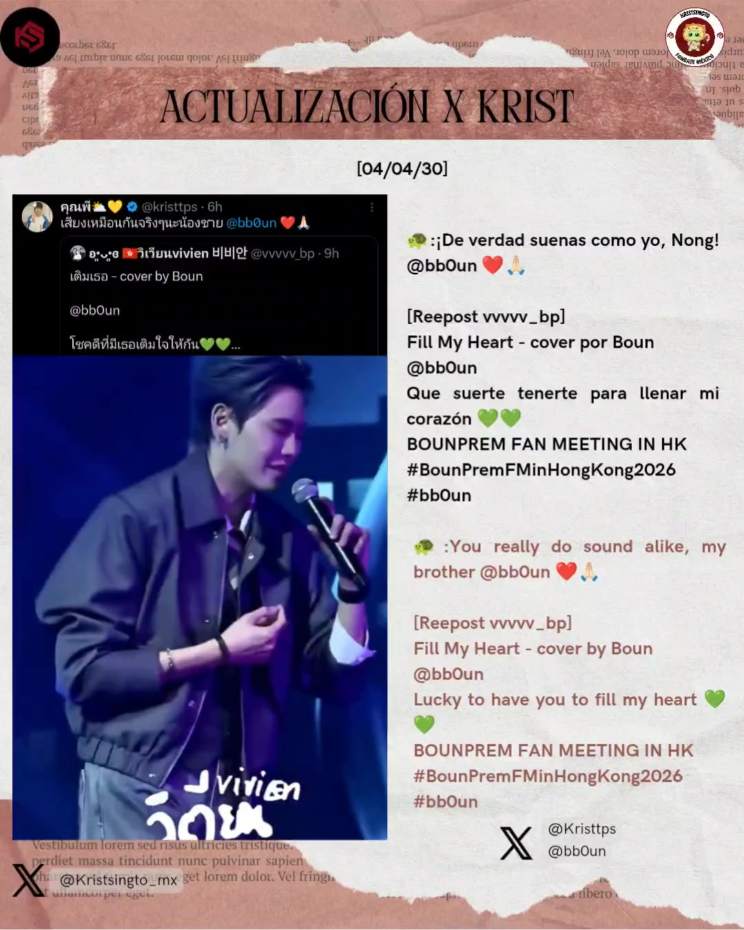 @KristSingto México