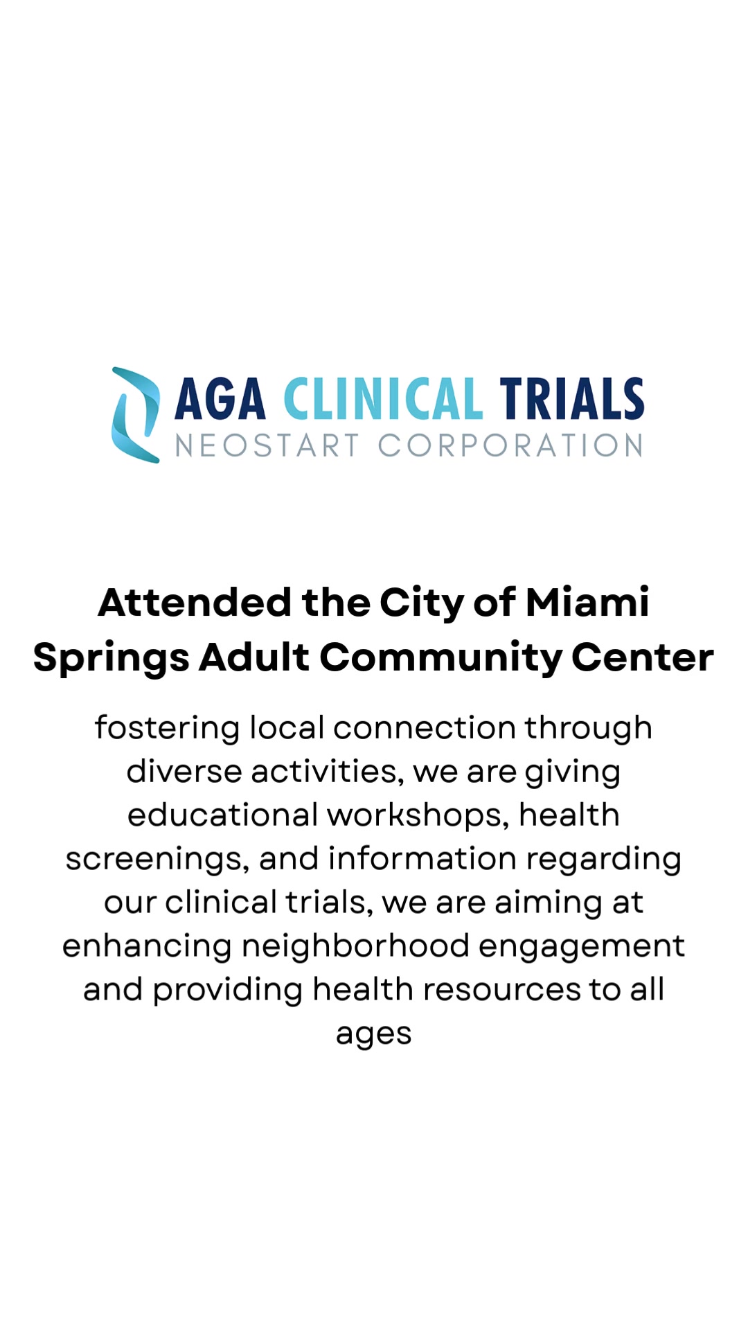 @AGA Clinical Trials (NEOSTART)