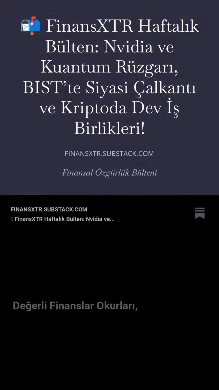@FINANSxTR | Yatırımcı Rehberi