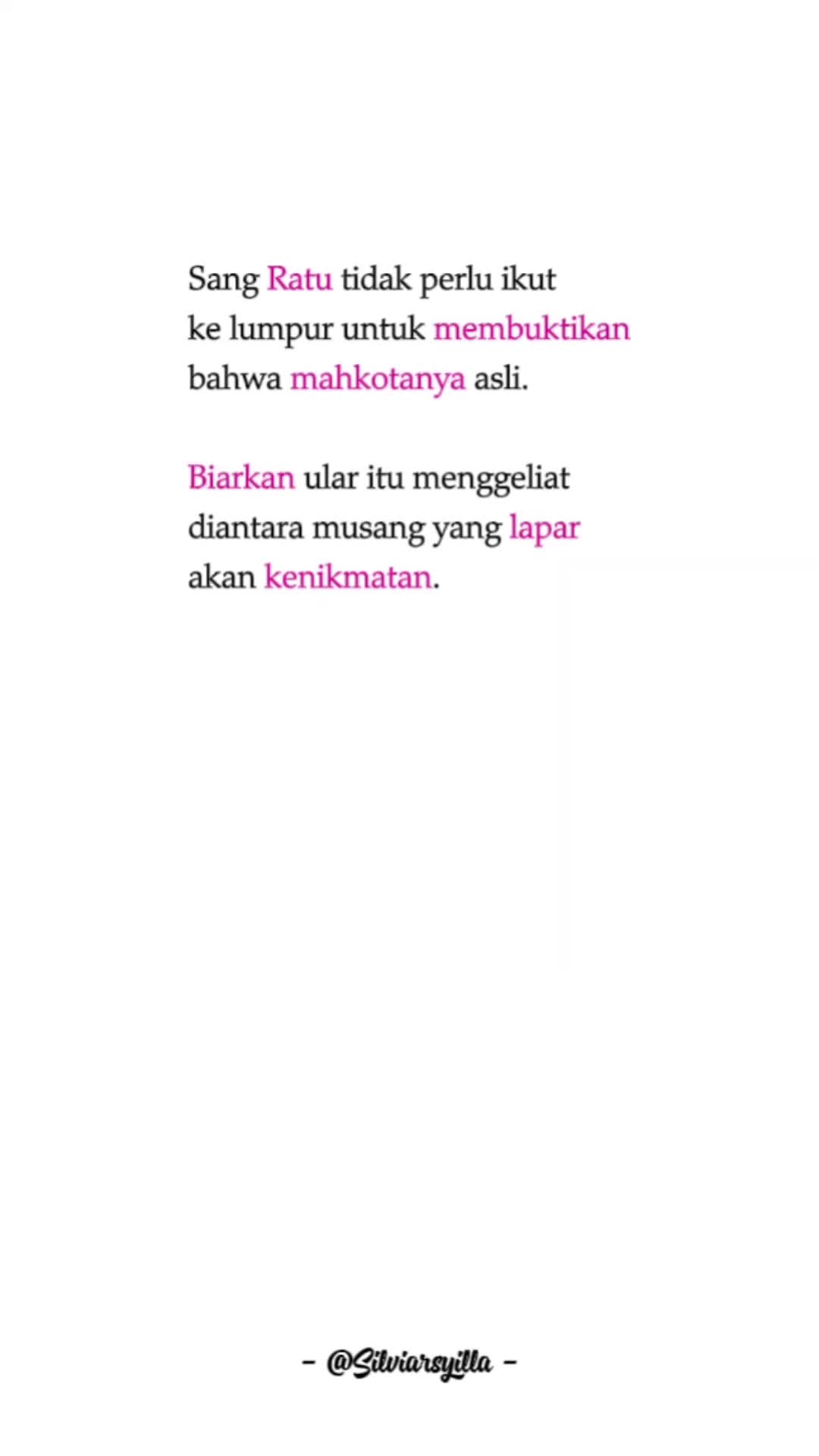 @Silvi Arsyilla