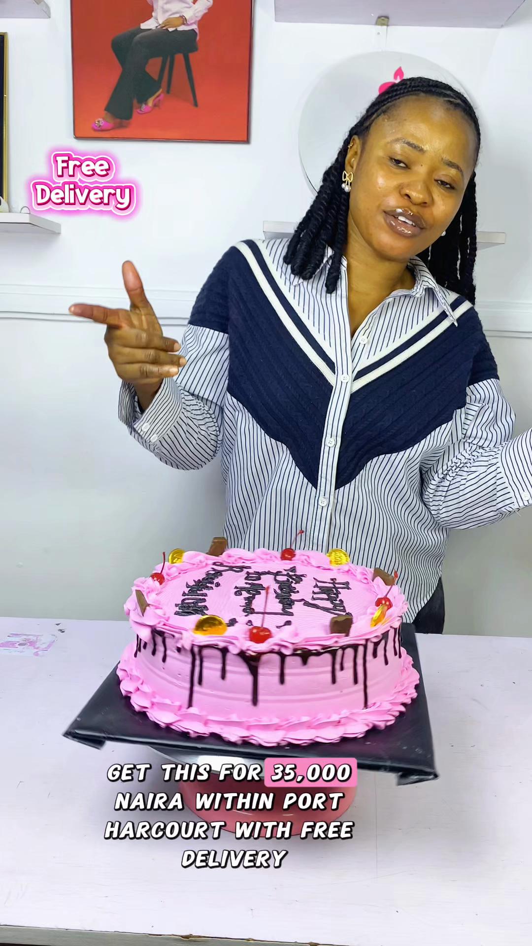 @Birthday cake in port harcourt