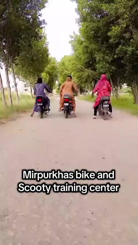 @Girl's Ride Academy Mirpurkhas