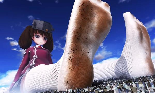 @feet giantess