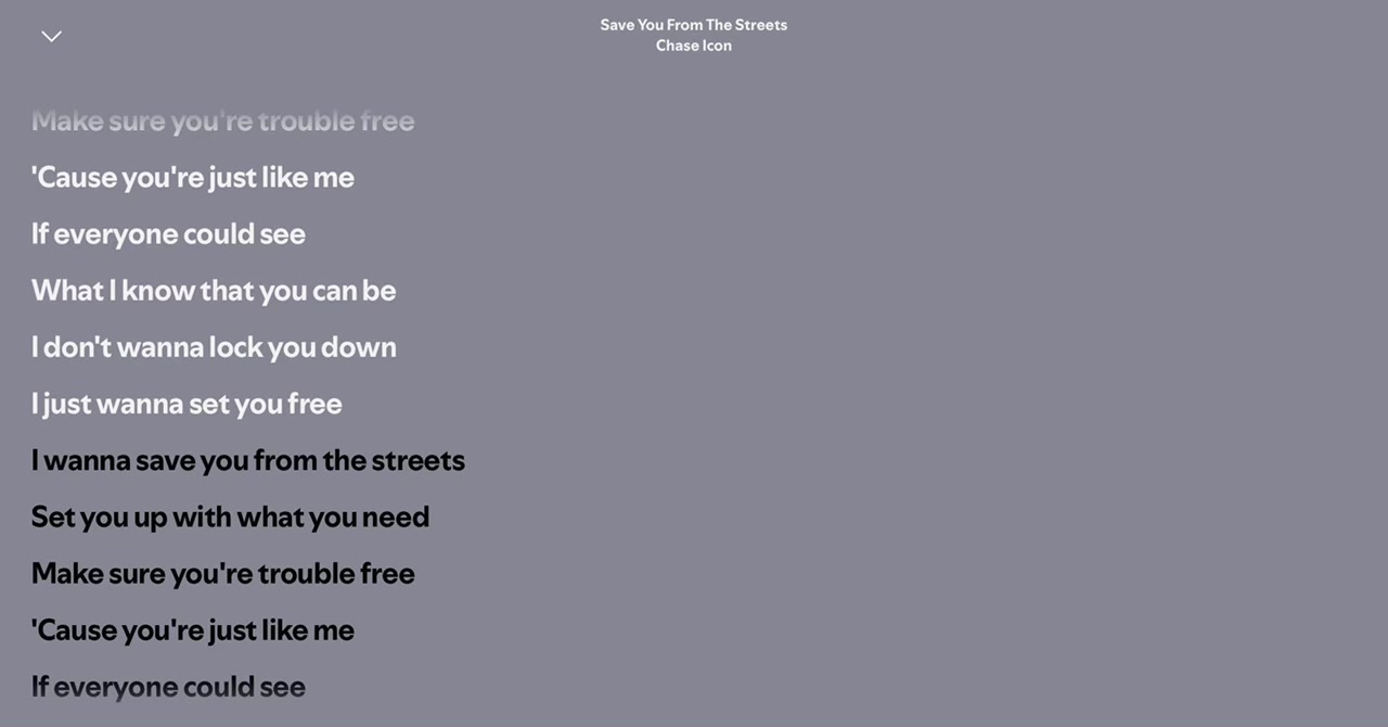 @Spotify Song Lyrics