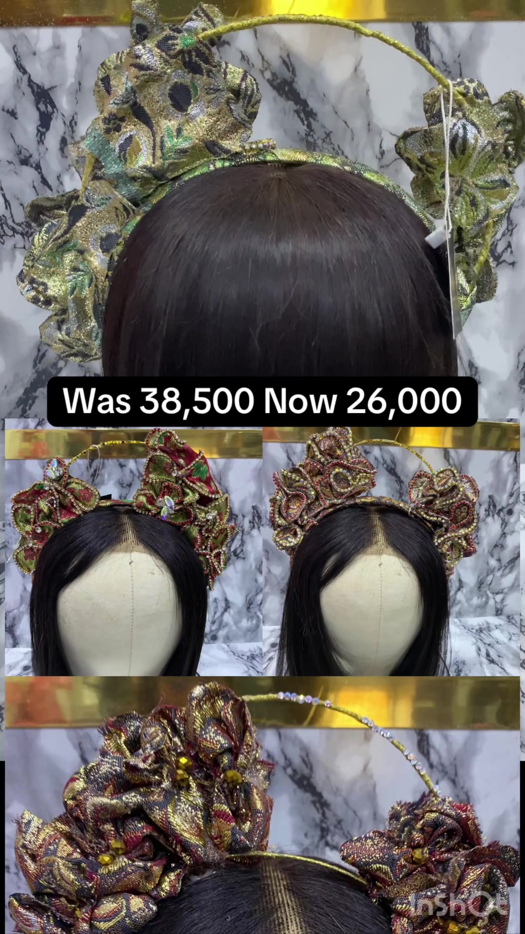 @Handmade headpieces in lagos