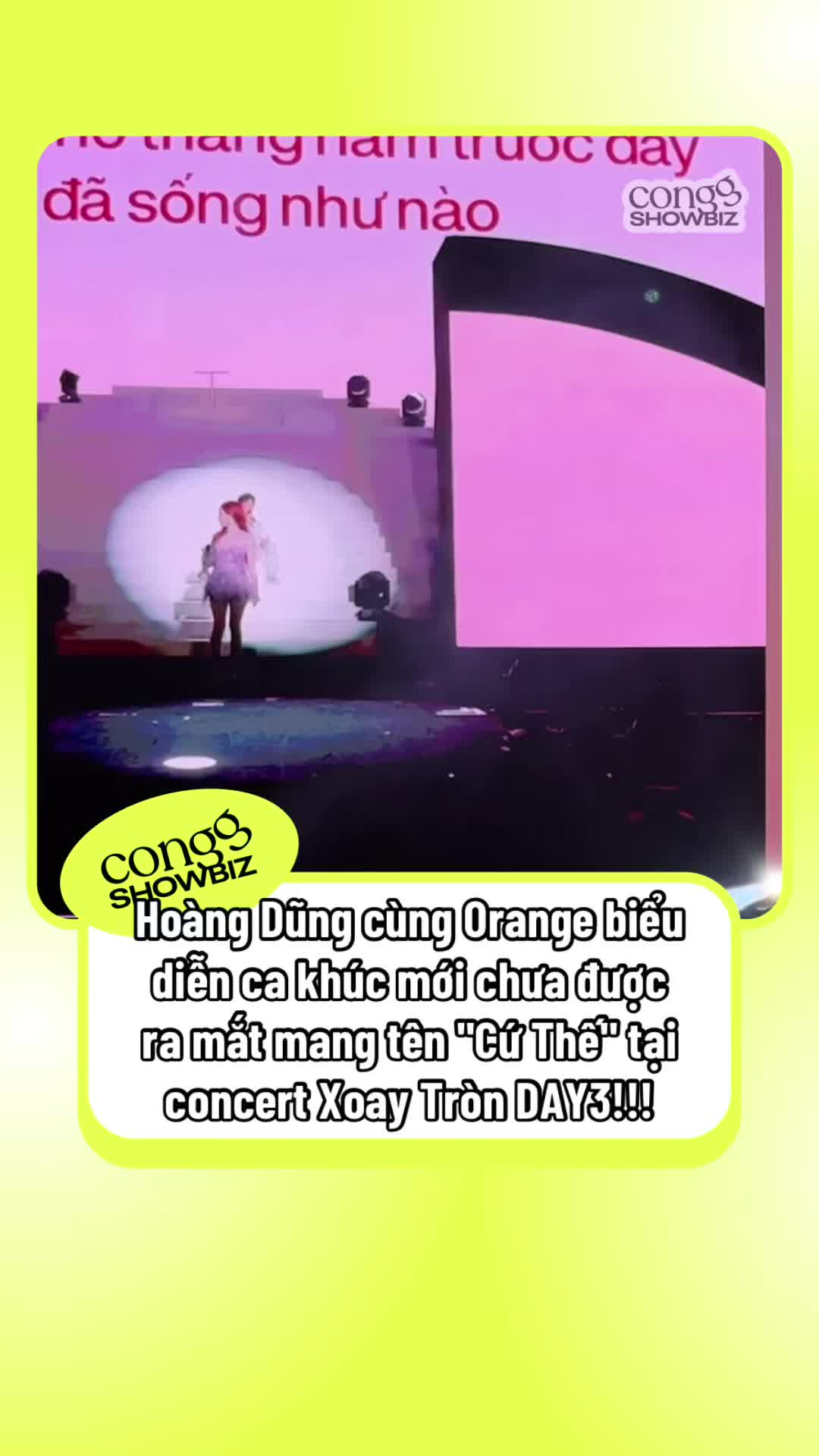 @congg SHOWBIZ