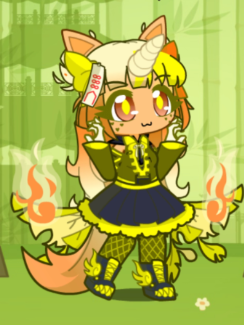 @Kimono Japanese Fox