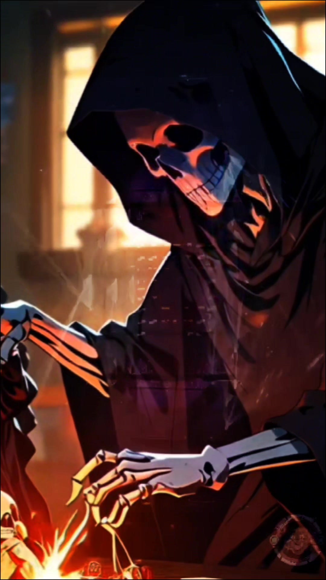 @☠️Grim Happy Smile💀