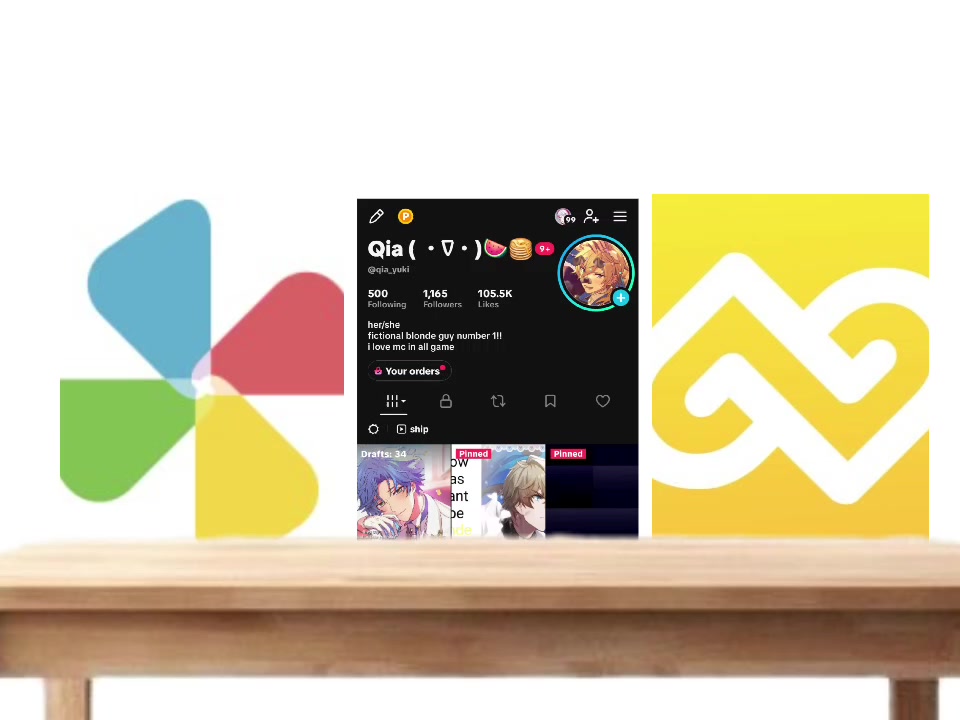 @Qia ( ・∇・)🍉🥞
