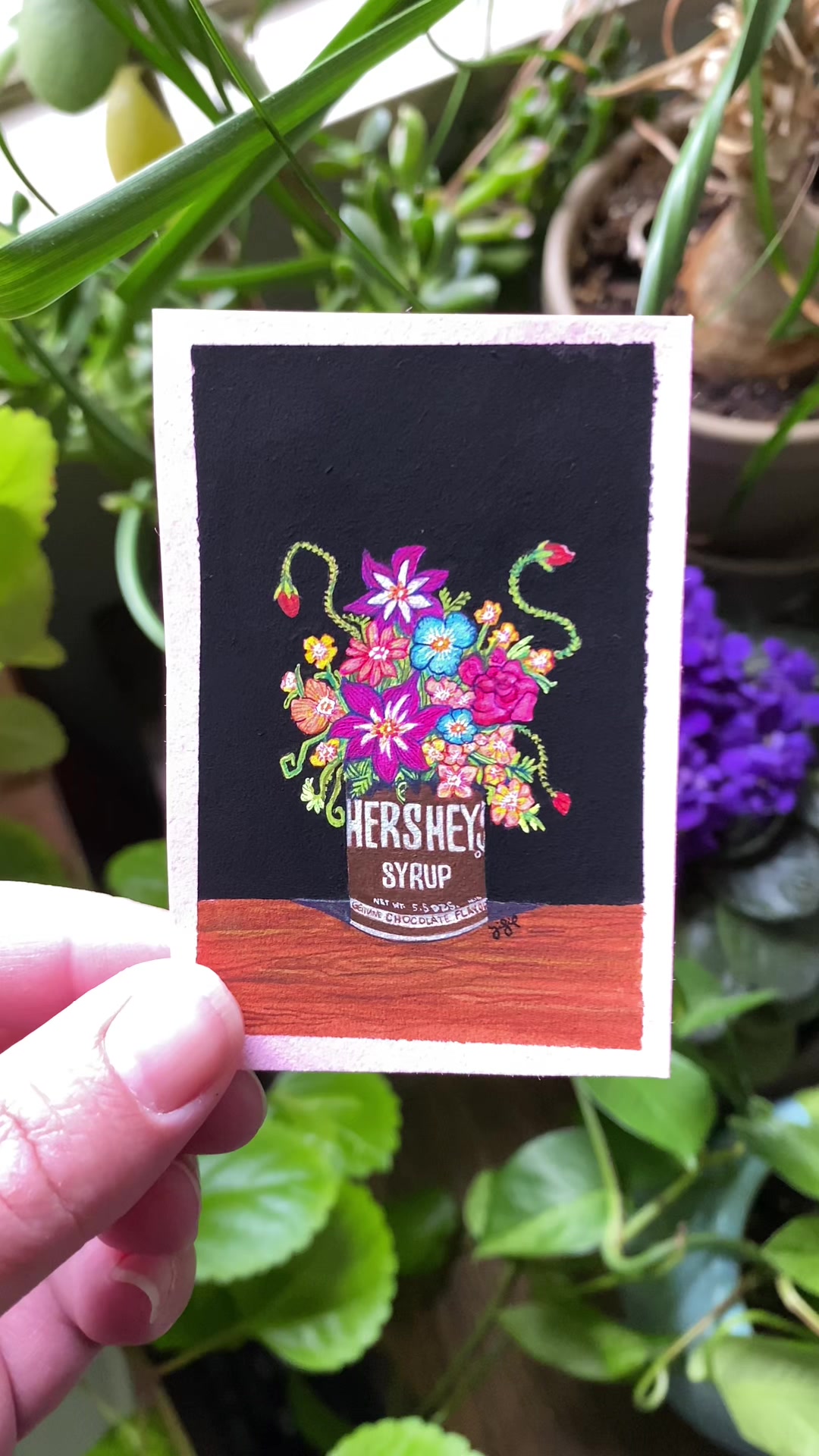 @Jillian Renee: Tiny Paintings