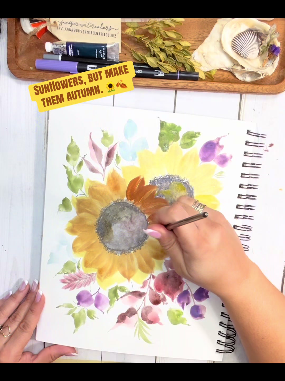 @Juniper Watercolors