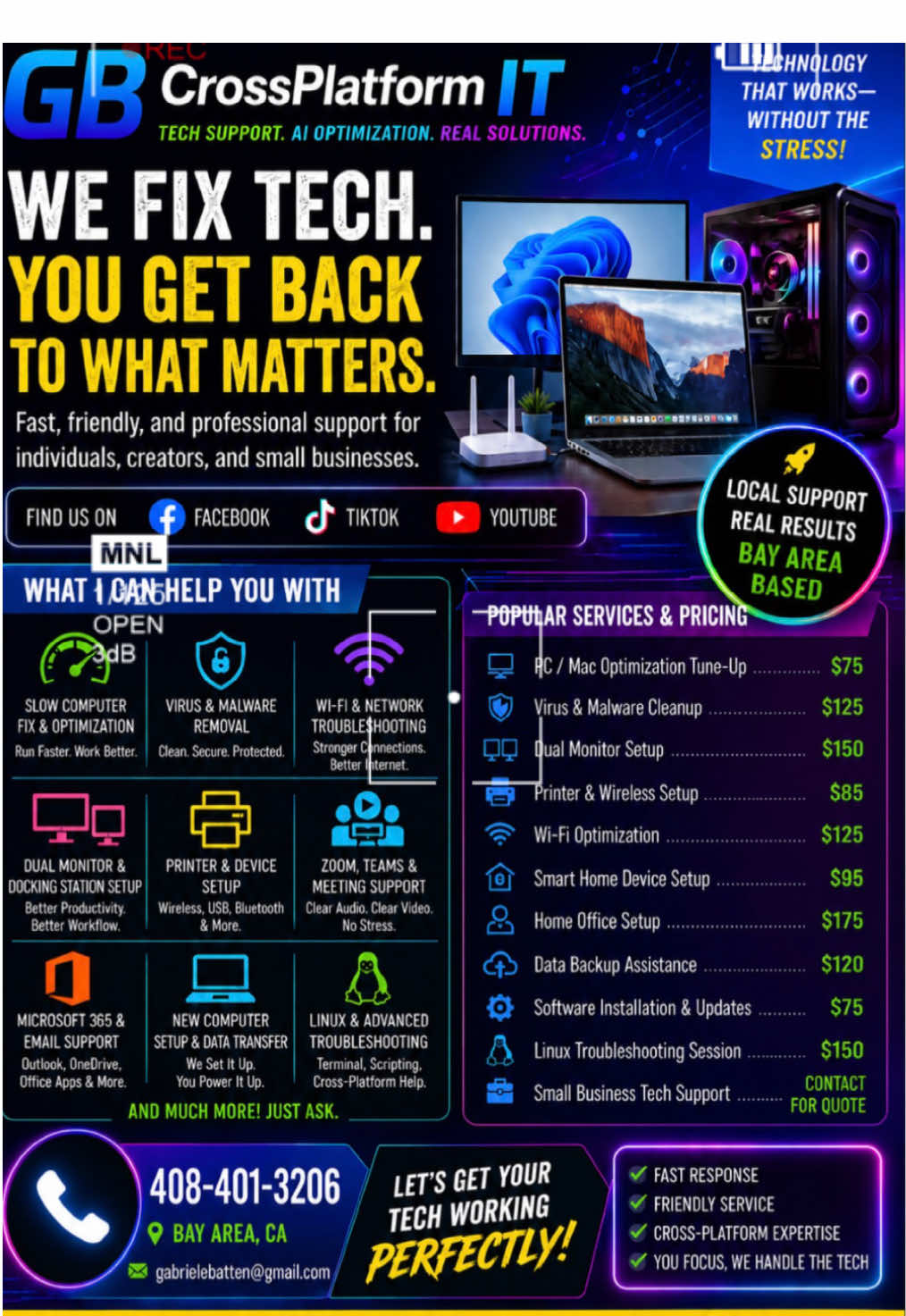 @G4B3 Cross Platform IT/AV
