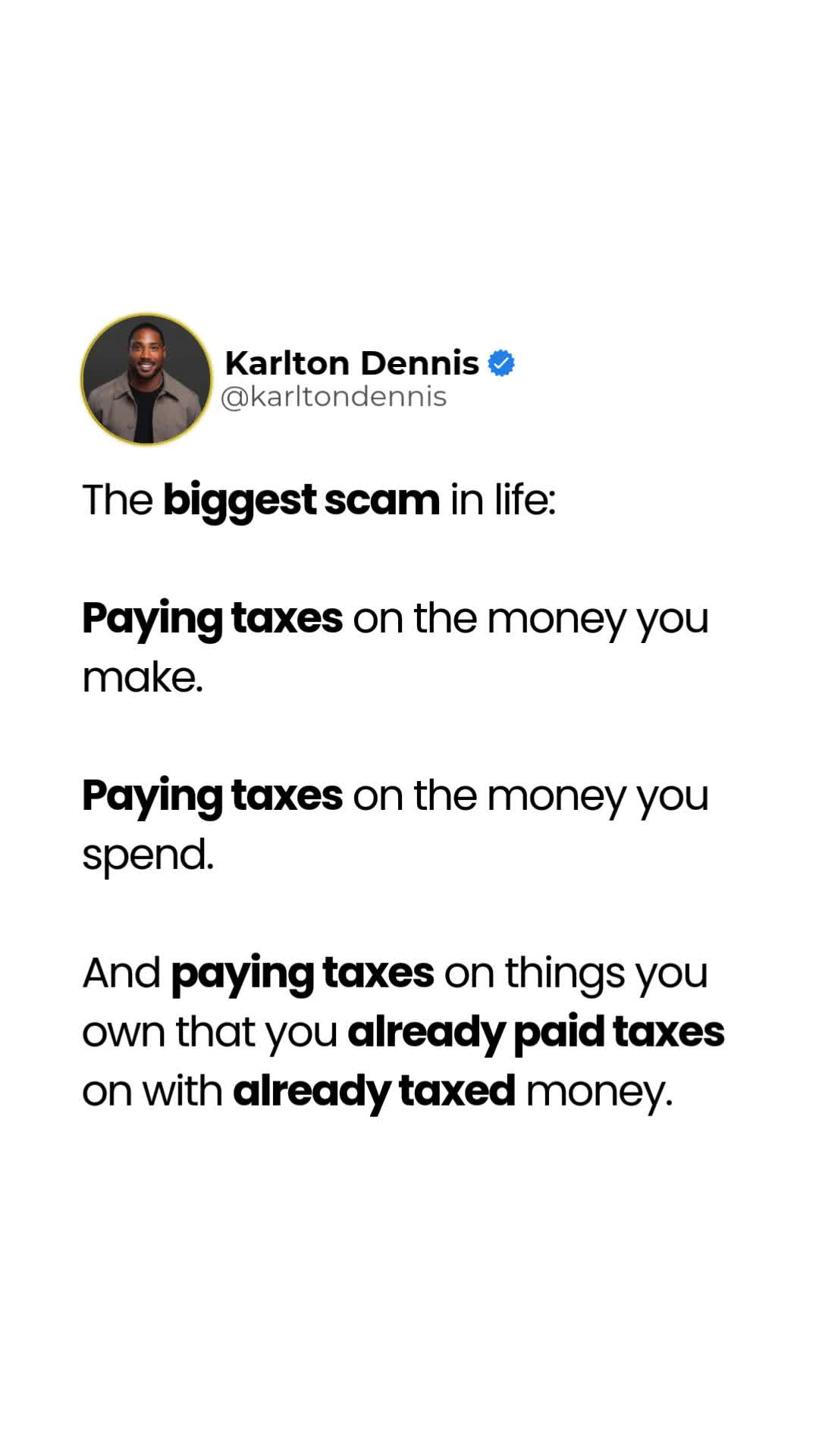 @Karlton Dennis