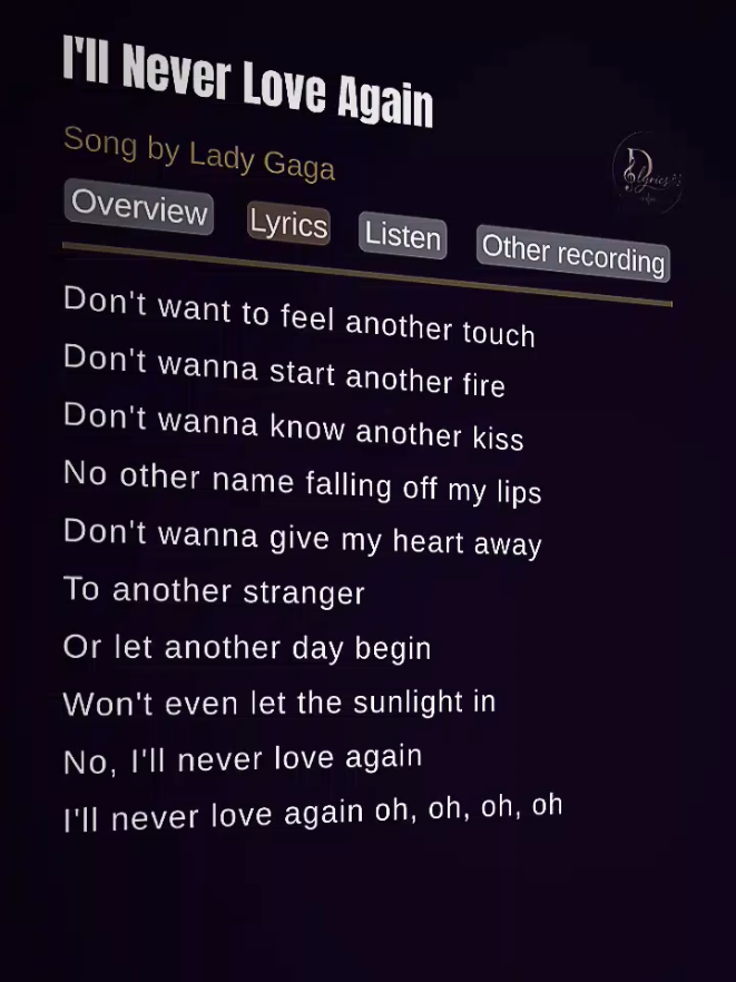@D'lyrics