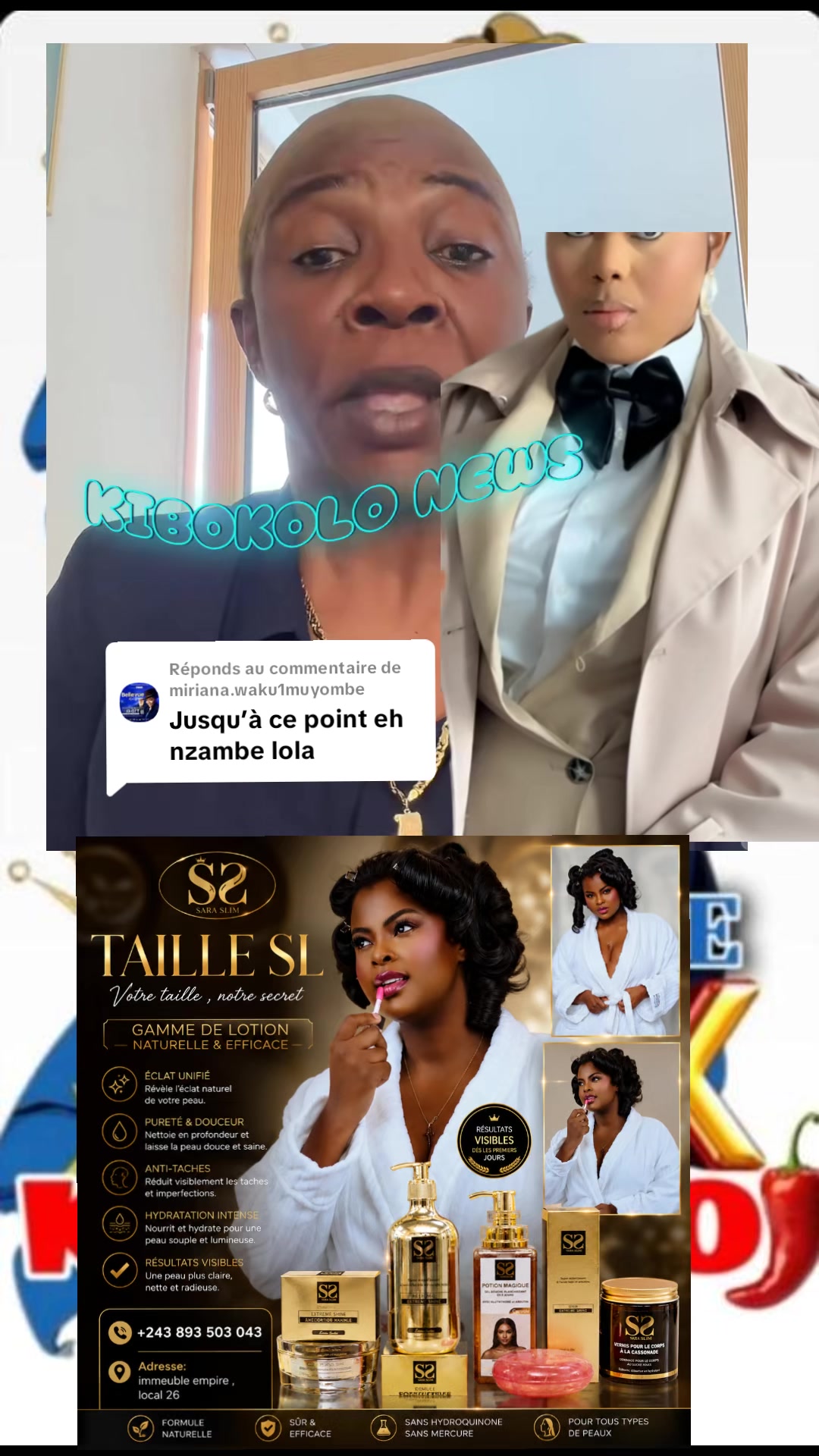 @KIBOKOLONEWSPILIPILI🌶IMORTEL