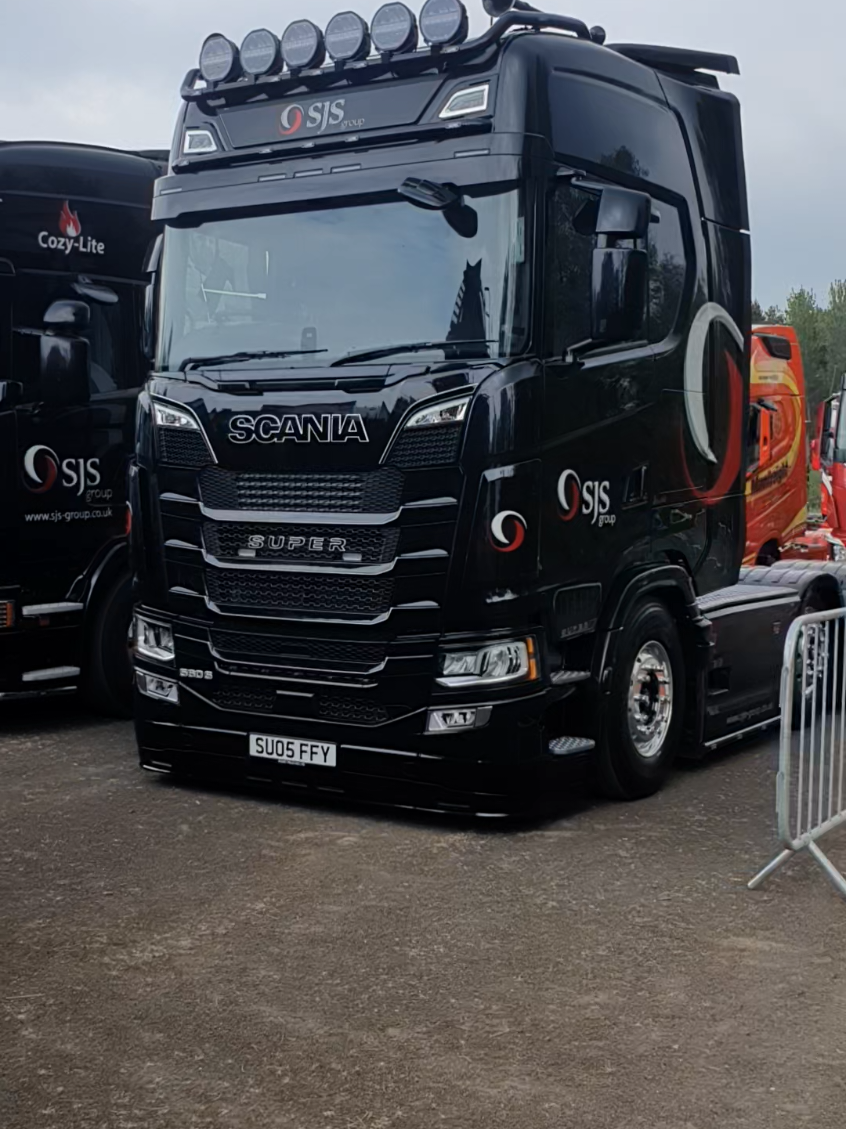 @Trucking in Northern Ireland.